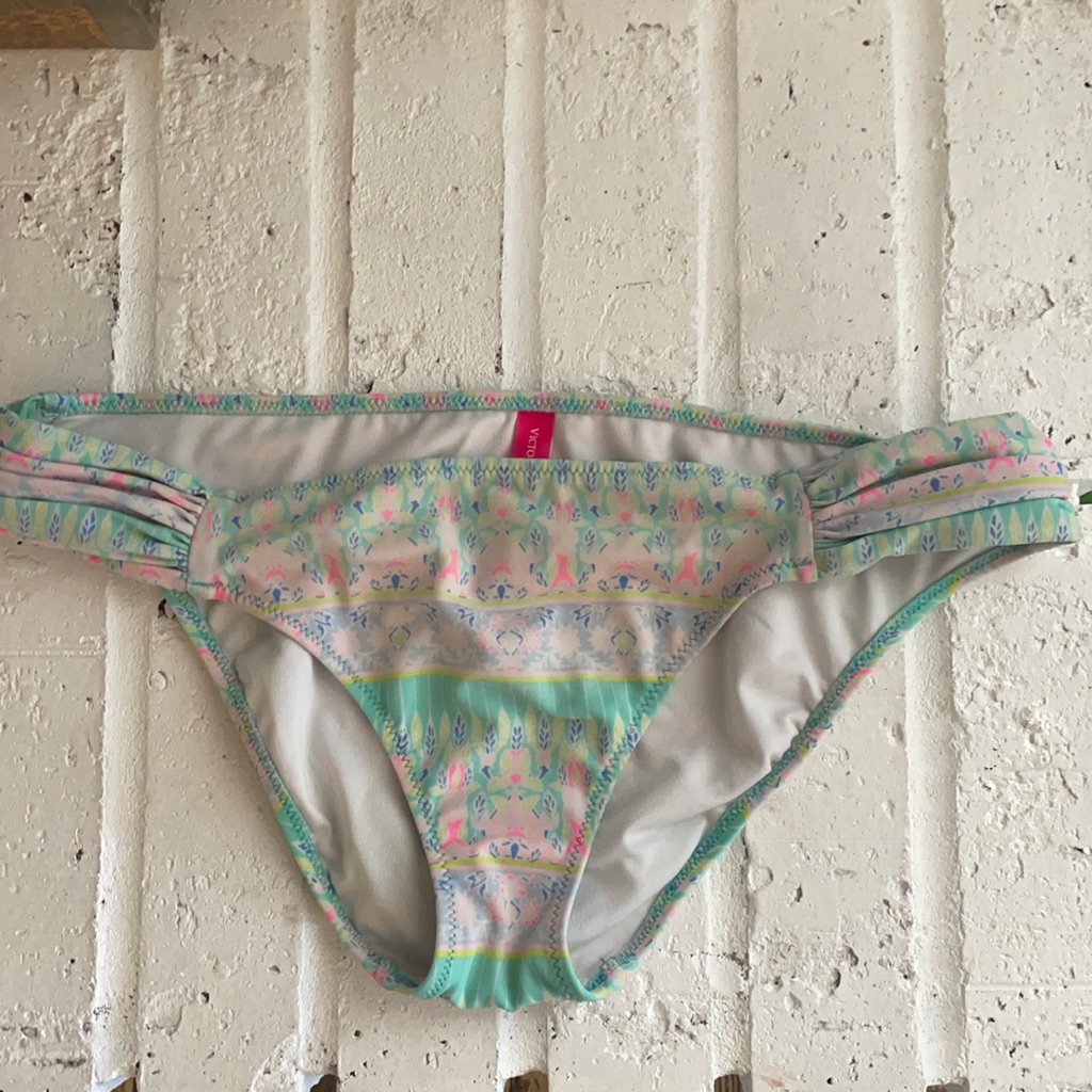 Vs Mint Pattern Bikini Bottom